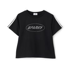 速乾ラインストーンTシャツ