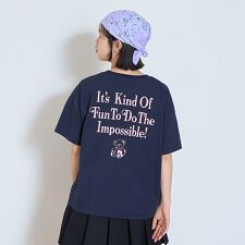 ベアー刺しゅうTシャツ