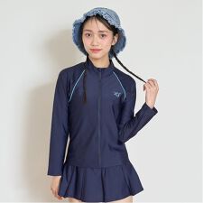 ラブトキシック(Lovetoxic)の【SWIM】【水着】長袖フルジップラッシュ