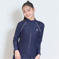 ラブトキシック(Lovetoxic)の【SWIM】【水着】長袖フルジップラッシュ