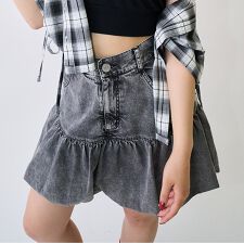 ラブトキシック(Lovetoxic)のデニムバルーンスカート