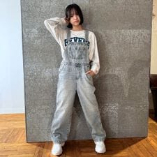 【GOODPRICE】【ベーシック】デニムオーバーオール