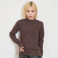 【吸湿発熱】テレコ長袖Tシャツ