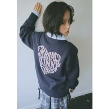 【GOODPRICE】バックハートニットプルオーバー
