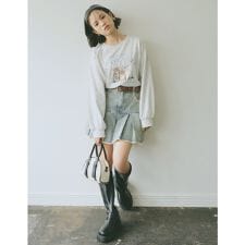 グラフィックアソート長袖Tシャツ