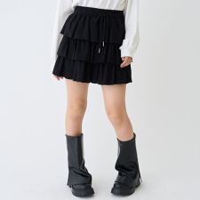 ラブトキシック(Lovetoxic)の【セット可】ティアードカットフリルミニスカート