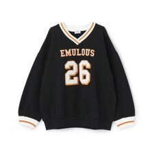 ラブトキシック(Lovetoxic)の【LTXC】裏起毛ナンバールーズスウェット