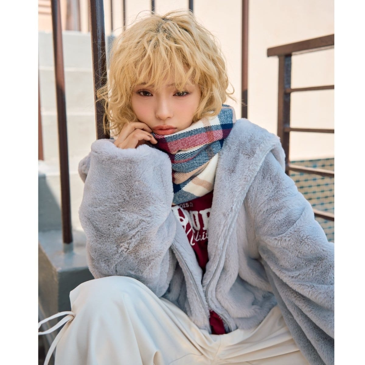 しろたん×any FAM】しろたんマフラー | エニィ(ANY) | マルイウェブ