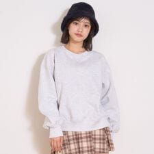 【裏起毛】綿100%トレーナー