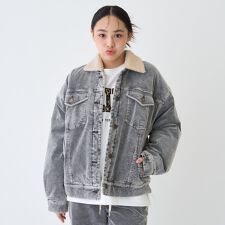 裏キルトコーデュロイブルゾン