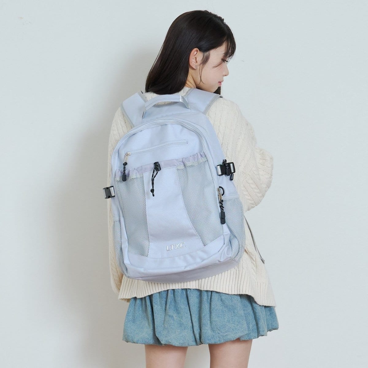 Cuugal掲載】クリアラメポーチつきリュック | メゾピアノジュニア