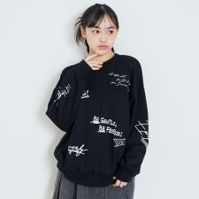 【LTXC/綿100%】グラフィックプルオーバー