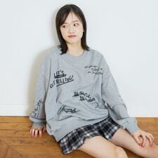 【LTXC/綿100%】グラフィックプルオーバー