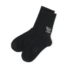 バックロゴクルーソックス