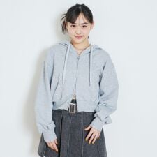 【LTXC/綿100%/セット可】スタッズZIPパーカー