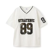 【LTXC/綿100%】ナンバーアップリケ半袖T