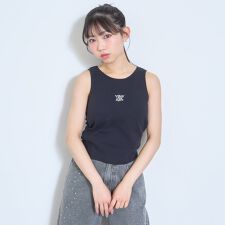 カップつきテレコタンクトップ