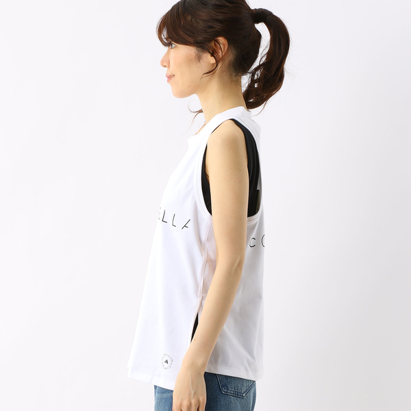 adidasbyStellaMcCartney】aSMC LOGO TANK /ロゴタンク | アディダス