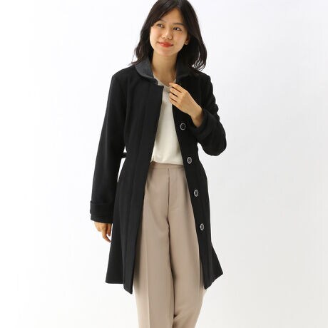 フィット＆フレアー ロングコート | マリークワント(MARY QUANT 