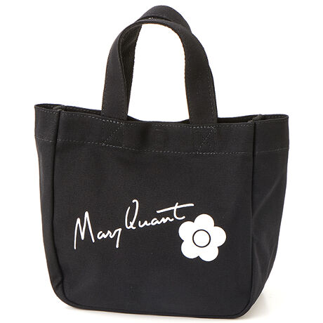 サインロゴキャンバス ミニトート | マリークワント(MARY QUANT 