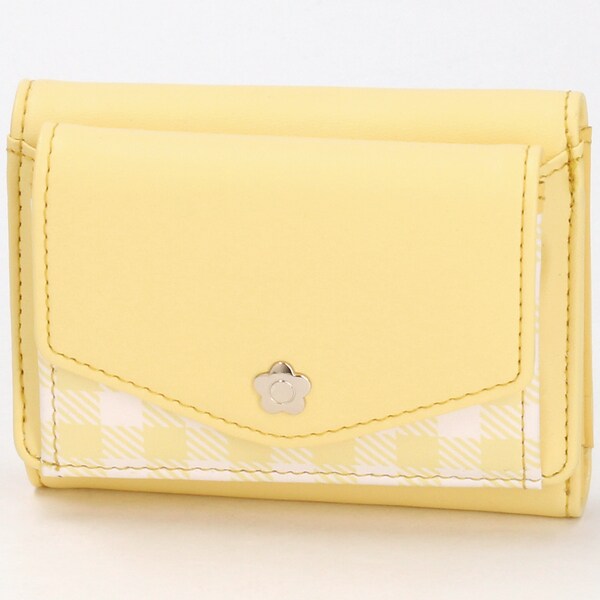 MARY QUANT マリークワント モノグラムジャカード ミニウォレット MARY