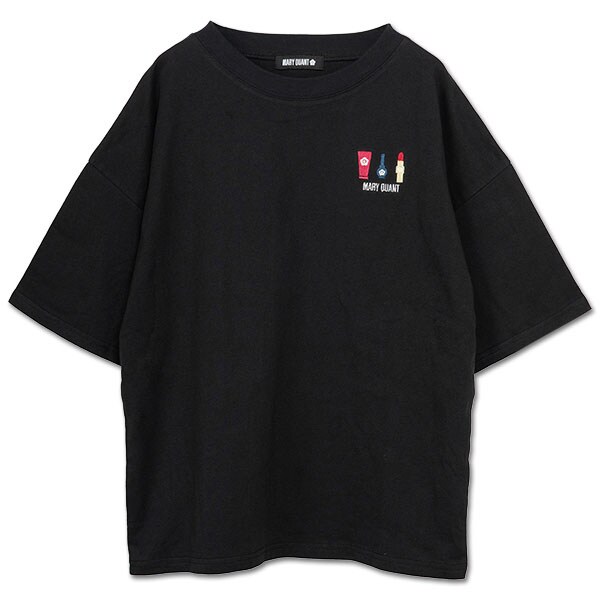 コスメアイコンワンポイント Tシャツ | マリークヮント(MARY QUANT