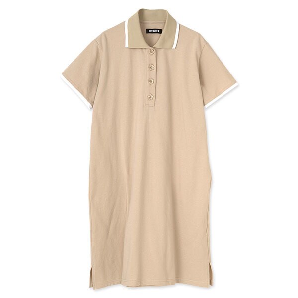MARY QUANT デイジーボタンポロワンピース MARY QUANT（マリークワント）の「デイジーボタンポロ