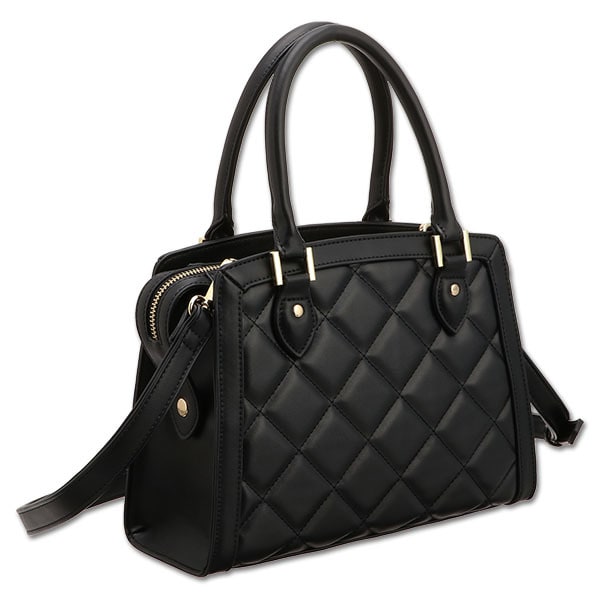 すぐ届く 可愛い【MARY QUANT】キルト デイジー 2WAY トート Amazon | [マリークヮント] マットサテンキルトデイジー 2WAY