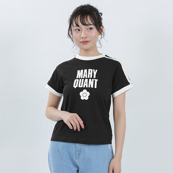 ラグランロゴデイジーミニ Tシャツ | マリークヮント(MARY QUANT ...