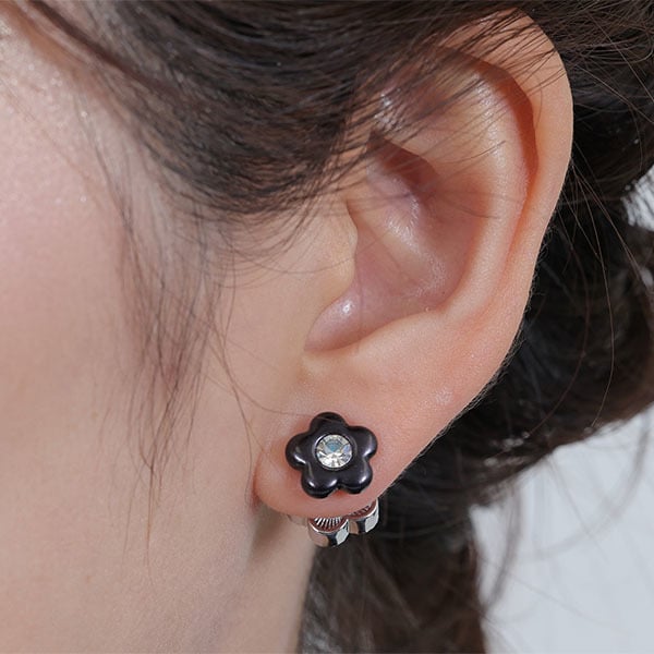 ペア⭐︎デイジーピアス 2輪のデイジーピアス Silver 片耳 | iichi 日々の暮らしを