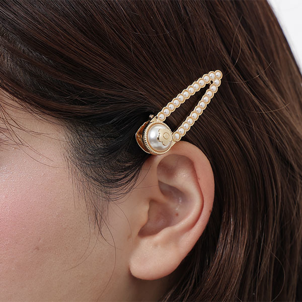 マリークヮント(MARY QUANT) バレッタ・ヘアクリップ の通販