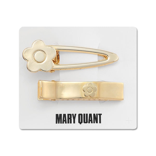 【国内発送】MARYQUANT メタルビッグリボン バンスクリップ メタルビッグリボン バンスクリップ（バレッタ/ヘアクリップ