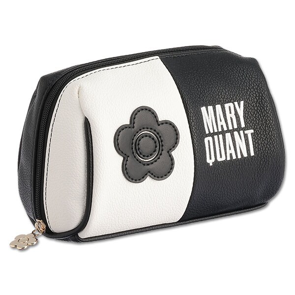 【国内発送】MARYQUANT バイカラーデイジーロゴ オーバルポーチ バイカラーデイジーロゴ オーバルポーチ | マリークワント(MARY