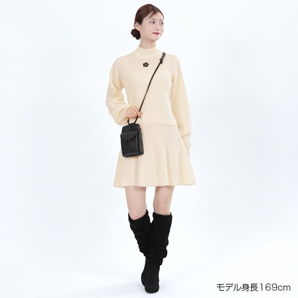 デイジーワンポイントケーブルニット プルオーバー | マリークワント