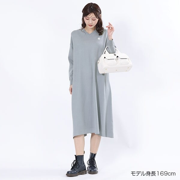 デイジーワンポイントVネックロング ワンピース | マリークワント(MARY