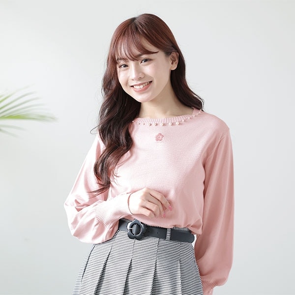 LILY BROWN×MARY QUANT】ニットスカート(ミニスカート
