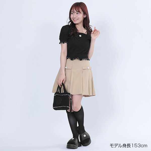 スクエアネック プルオーバー | マリークワント(MARY QUANT