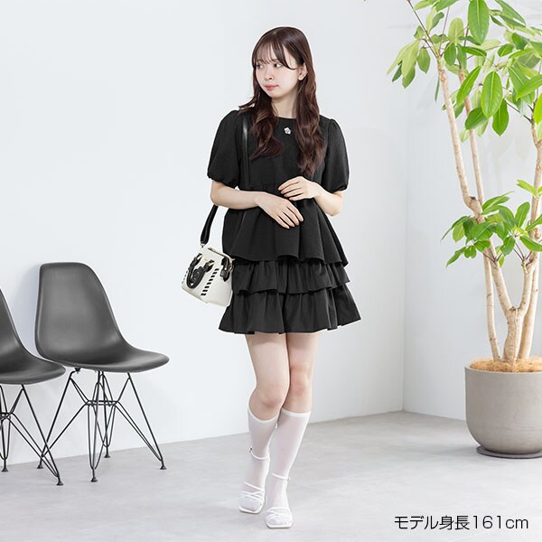 サインロゴフリルミニ スカート | マリークワント(MARY QUANT