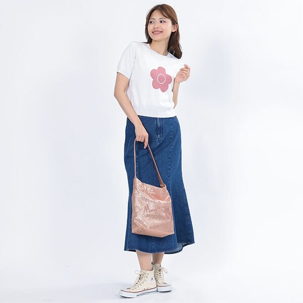 2-5日着 MARY QUANT メタリックワンハンドル トートバッグ MARY QUANT ONLINE SHOP｜マリークヮントオンラインショップ