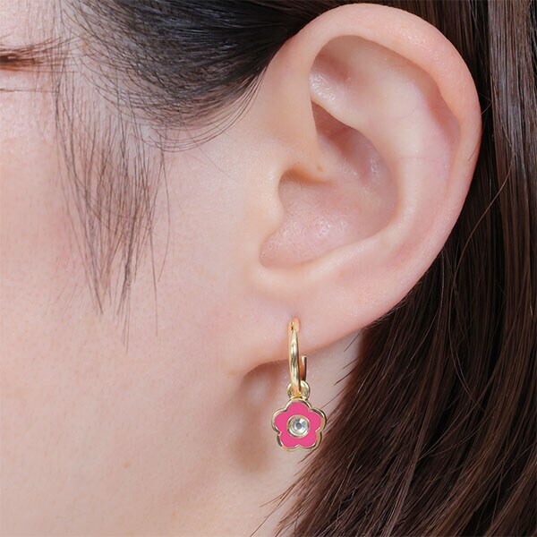 2-5日着 MARY QUANT ペタルデイジーキャッチ ビジュー ピアス マリークワント MARY QUANT ペタルデイジーキャッチ ピアス