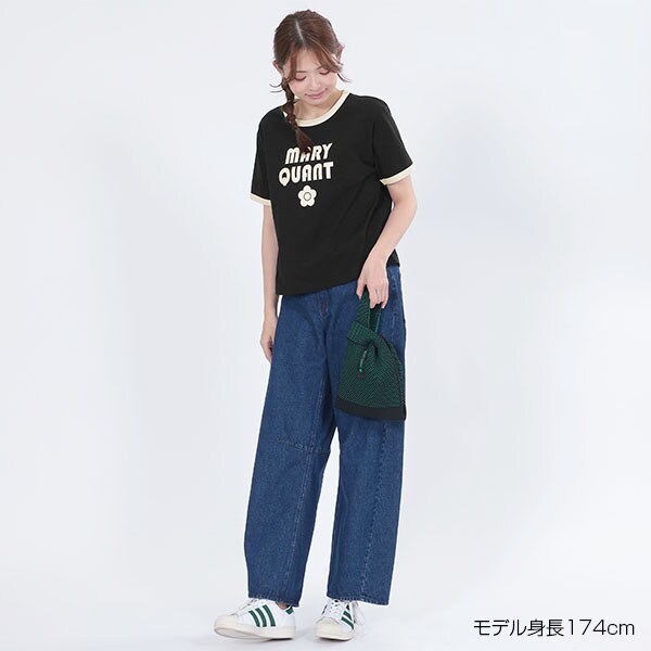マリークワント　ビートルズハードデイズナイト Tシャツ（ブラック） ビートルズハードデイズナイト Tシャツ | MARY QUANT（マリー