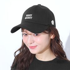 マリークワント(MARY QUANT)のレトロロゴ キャップ