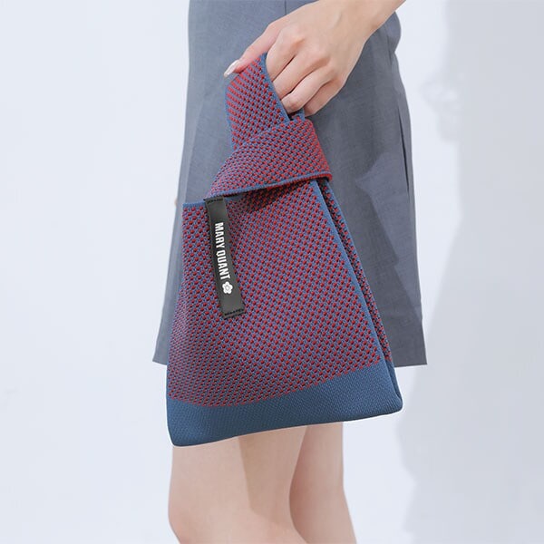 ✤本日のみ値下✤マリークワント レーススカラップトート　カゴMARYQUANT MARY QUANT(マリークワント) / トートバッグ/ウール/GRY/千鳥格