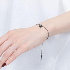 マリークワント(MARY QUANT)のプチデイジーステンレス ブレスレット