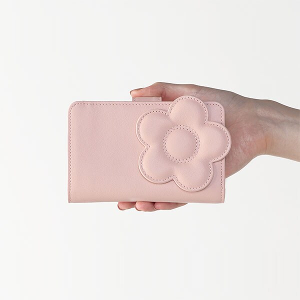MARY QUANT デイジー アウトラインパターン パース ピンク　新品同様 楽天市場】デイジーアウトラインパターン2 ミニウォレット