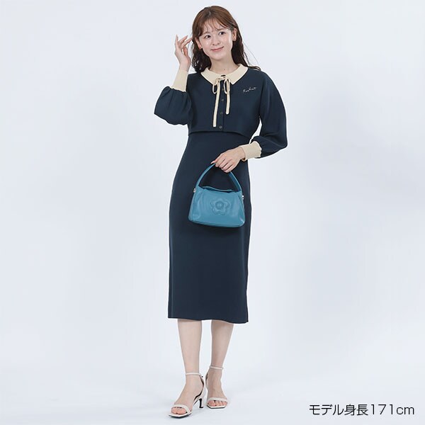 フリルリボンミニワンピース | マリークワント(MARY QUANT