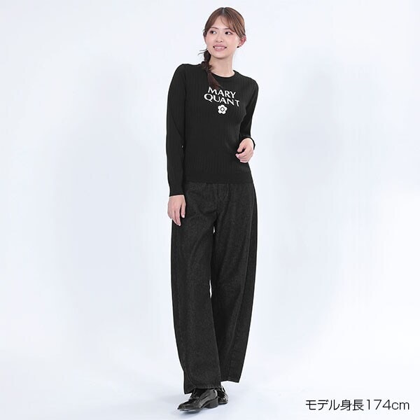 ♡MARY QUANT♡デイジーシアーカーディガン（ブラック）♡ マリークワント MARY QUANT デイジーシアー カーディガン