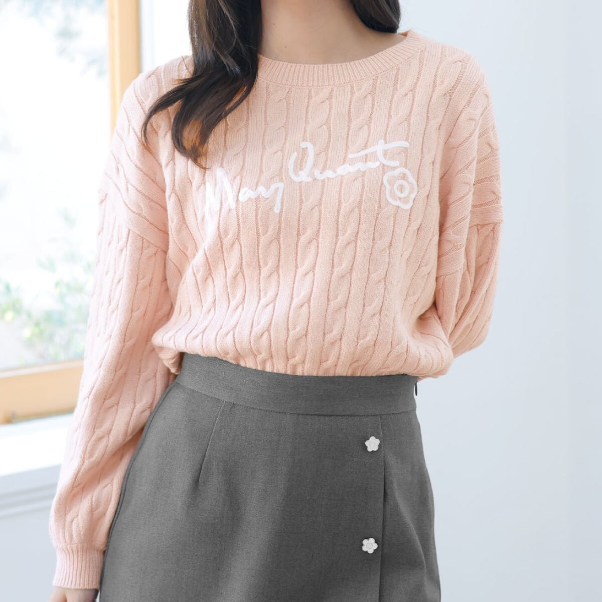 ジャックデザインニット プルオーバー | マリークワント(MARY QUANT