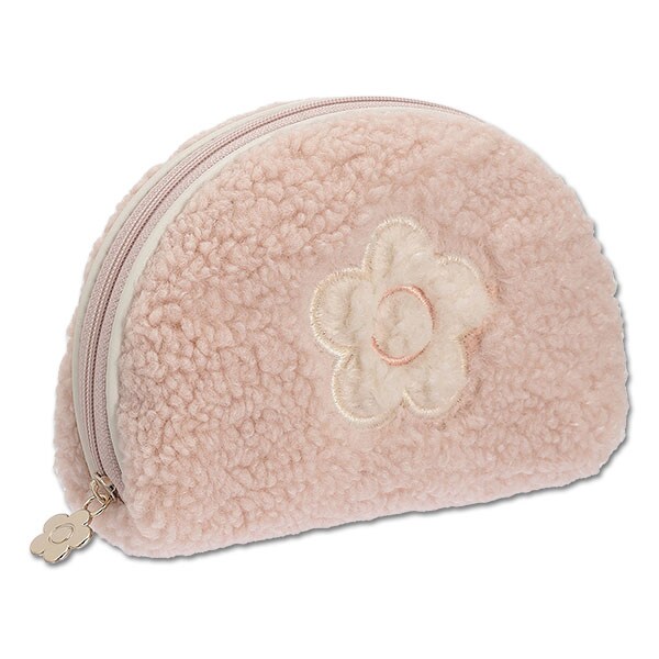 エンボスデイジーパール ラウンドポーチ | マリークワント(MARY QUANT