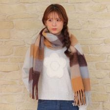 マリークワント(MARY QUANT)のソフトブークレー ストール